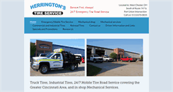Desktop Screenshot of herringtonstire.com